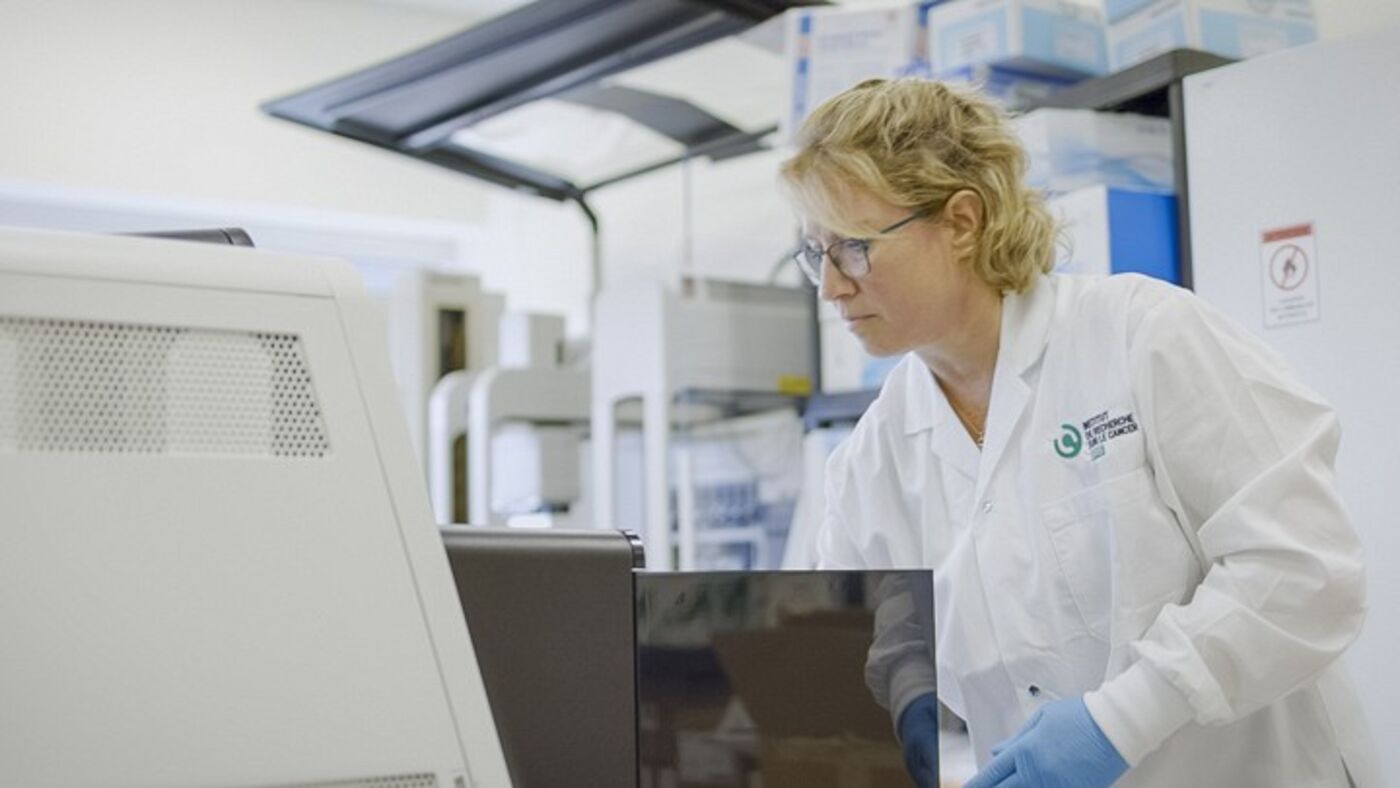 Lab team at work
